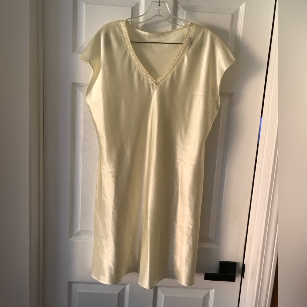 Elegant Cream Nightgown